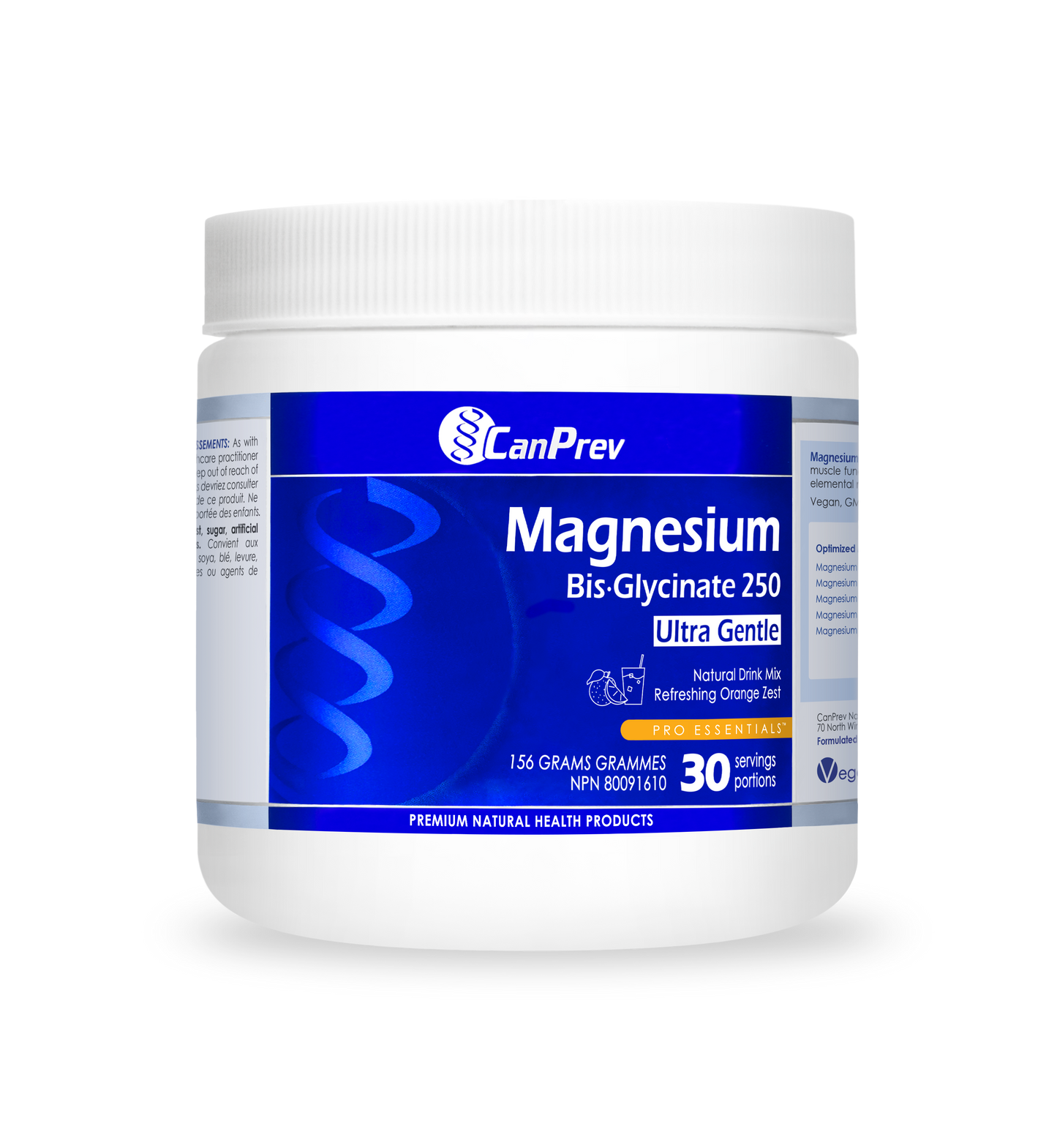 CANPREV Magnesium Bis-Glycinate Drink Mix
