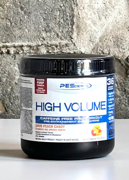 PEScience High Volume (Caffeine Free) Pre-Workout